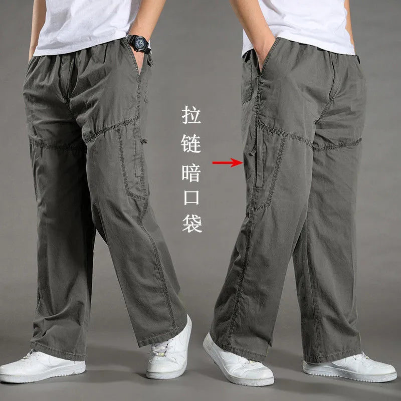 Men's COTTON Casual Loose Fitting Pants