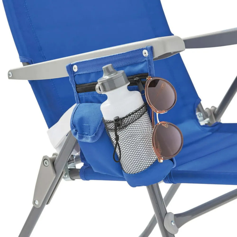 A Pair of Oversized Four Position  Beach Chairs