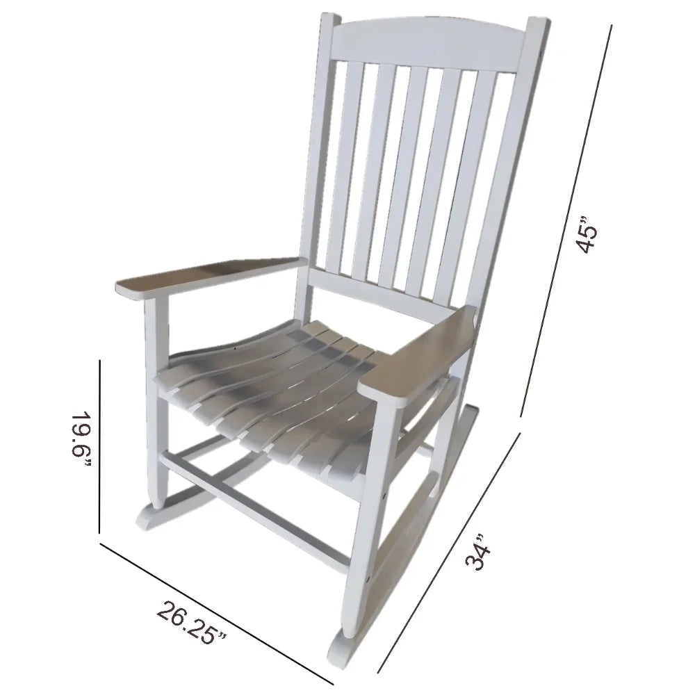 Outdoor Wooden Rocking Chair