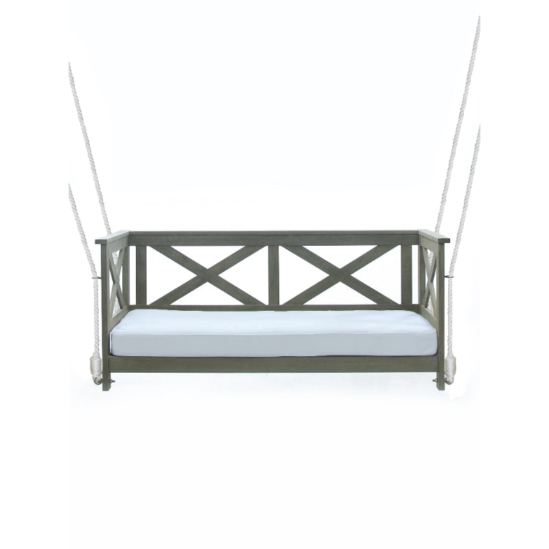Two - Person Cushioned Bench Porch Swing