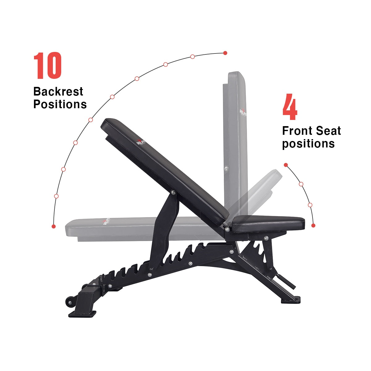 1100 LBS Heavy Duty Weight Bench