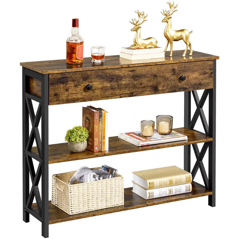 Wooden Console Display Table