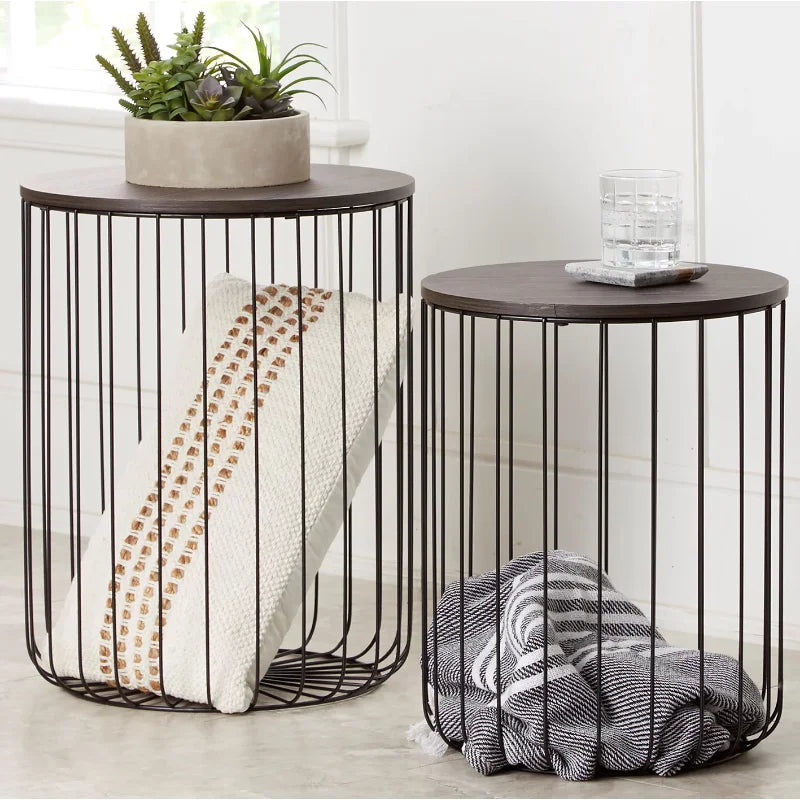 Storage Nest Tables [ Set of Two ]