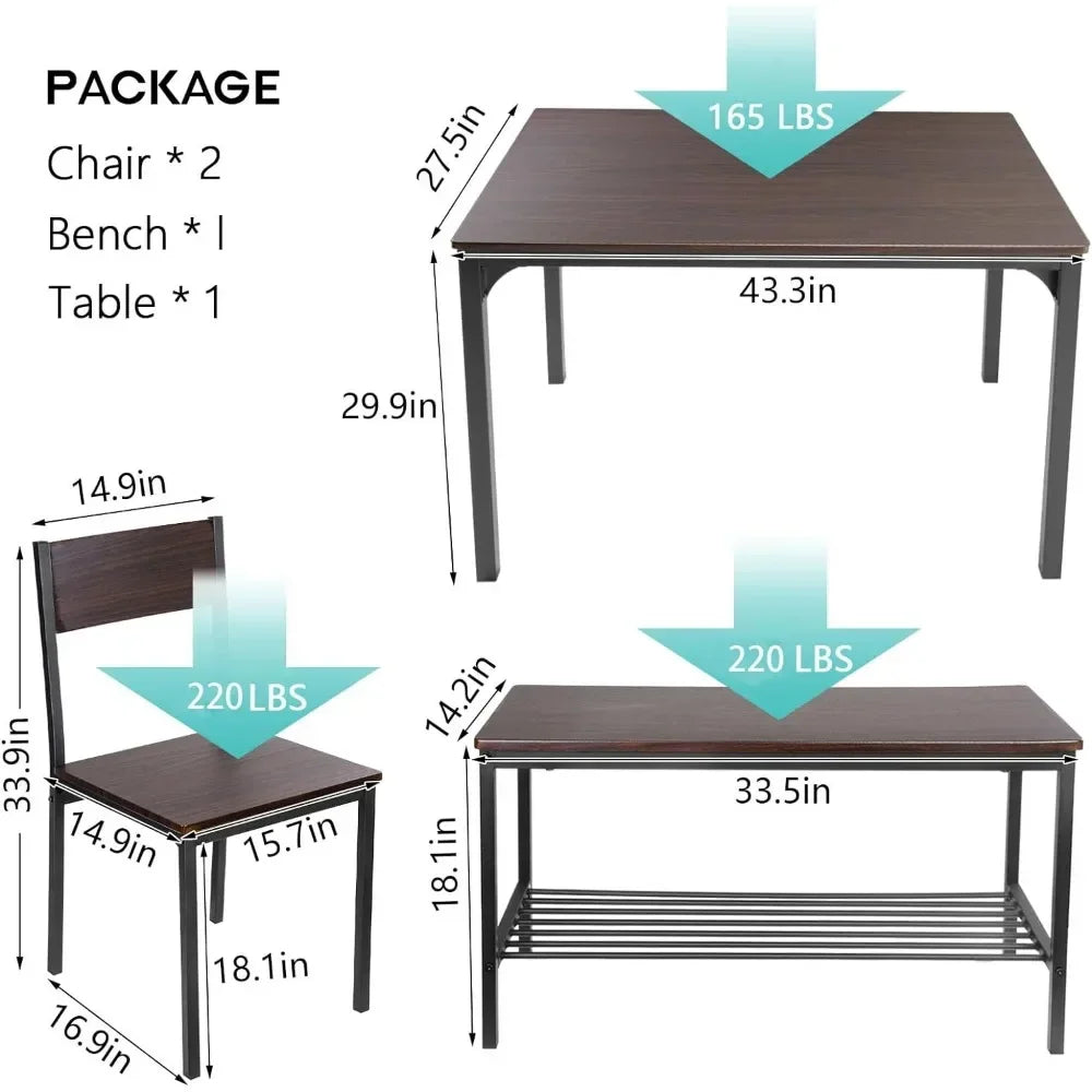 4 Person Dining Table Set *