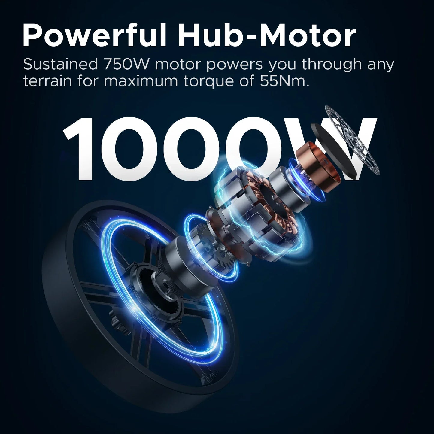1,000 WATT MOTOR ENGWE ENGINE PRO  Folding Ebike  [ 48 VOLT 16 AMP HOURS BATTERY ]