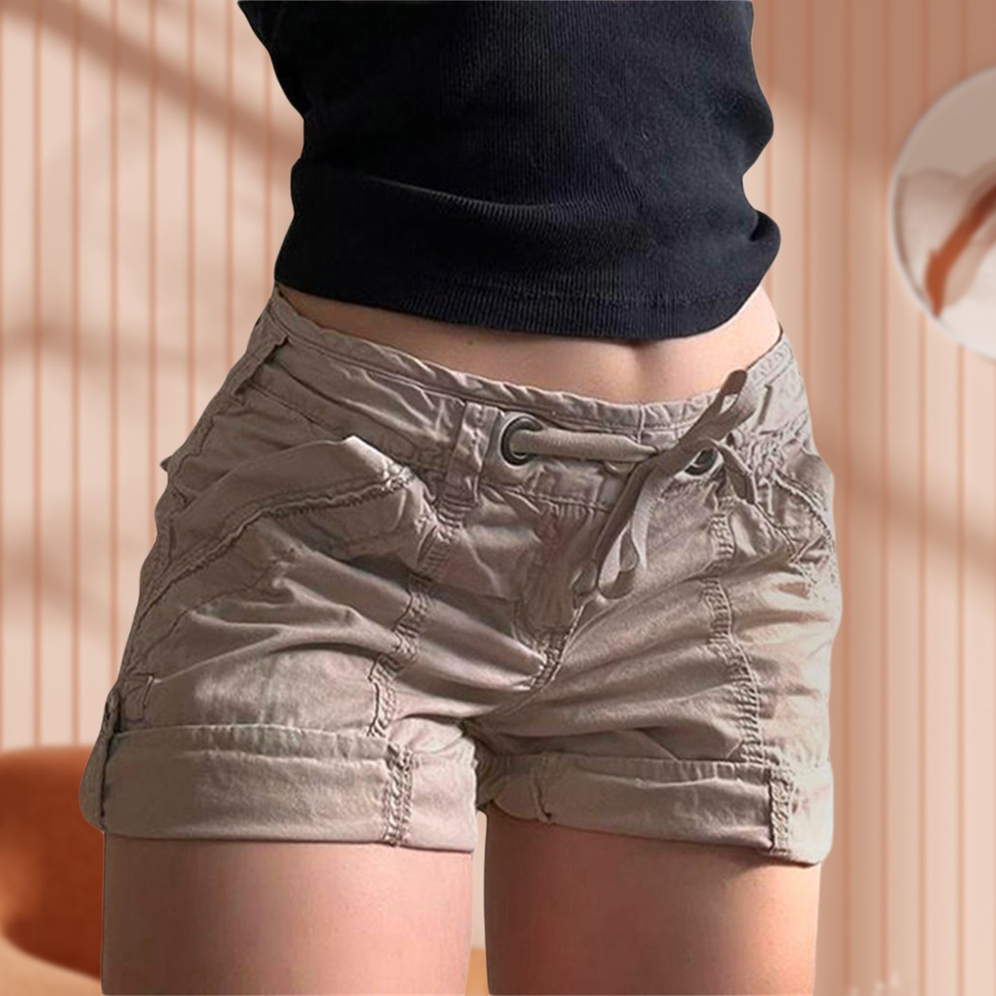 Women's Casual Slim Fitted Shorts