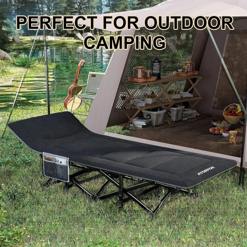 Camping Cot for Adults [ 450 LBS CAPACITY ]