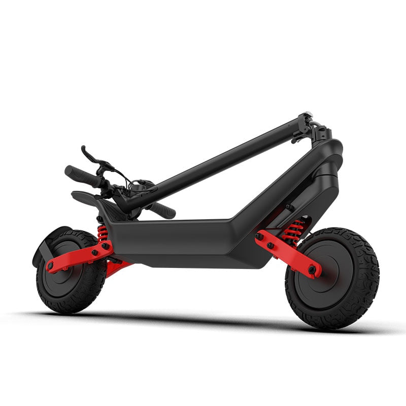 1200 Watt Double Motor E Scooter with 48 Volt 18.2 Amp Hours Battery