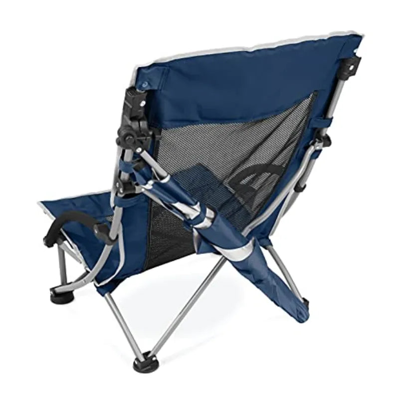 Beach Chair with UPF 50+ Adjustable Umbrella