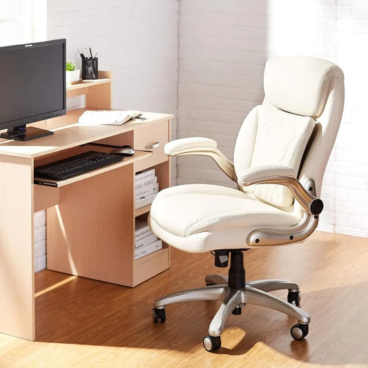 Ergonomic Office Desk Chair [ WITH FLIP UP ARM RESTS ]