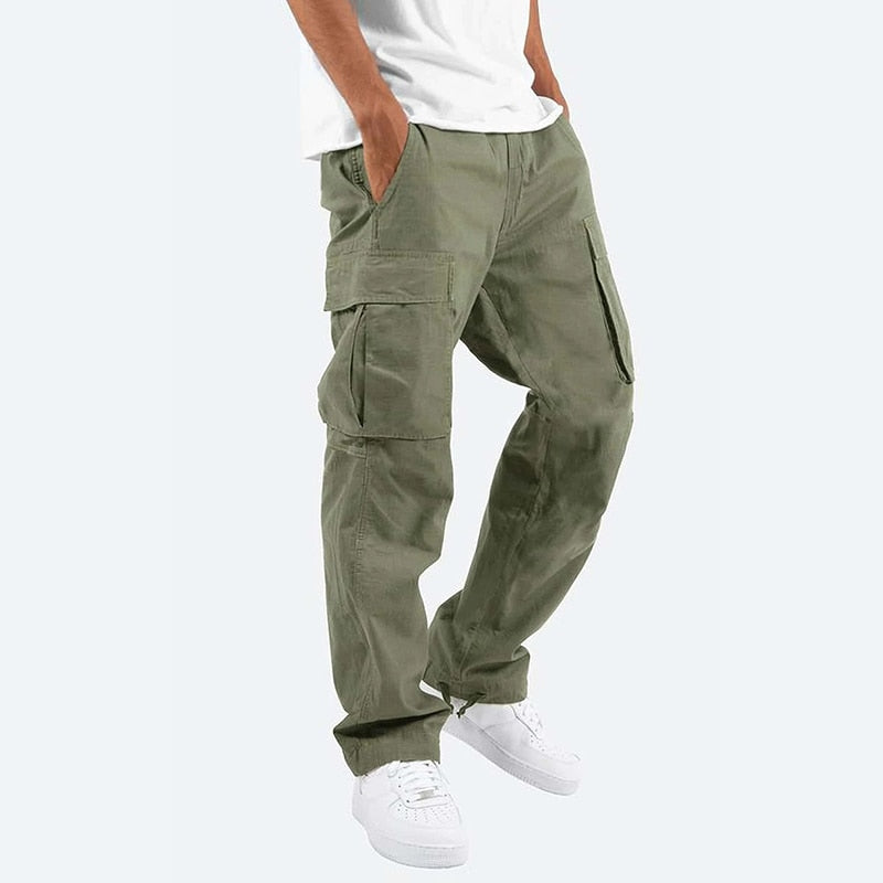 Men's Loose Fitting Casual Cargo Pants