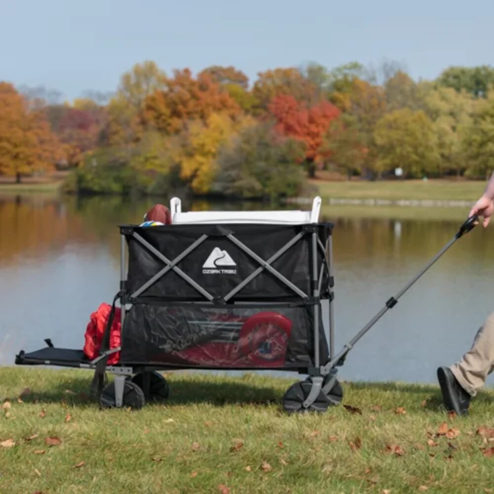 Double Decker Multi-Purpose Folding Wagon