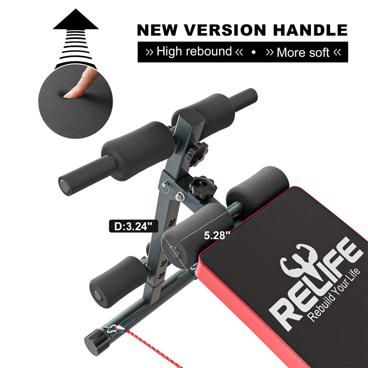 RELIFE Multifunction Sit-up Bench