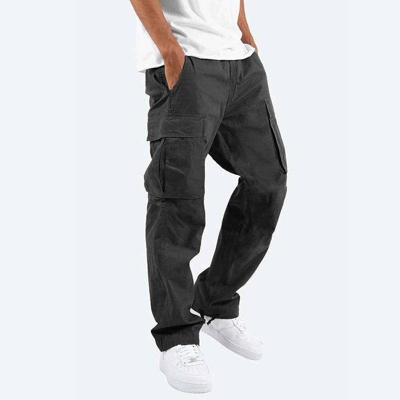 Men's Loose Fitting Casual Cargo Pants
