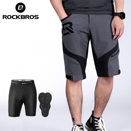 ROCKBROS Cycling Shorts with Separable Underwear